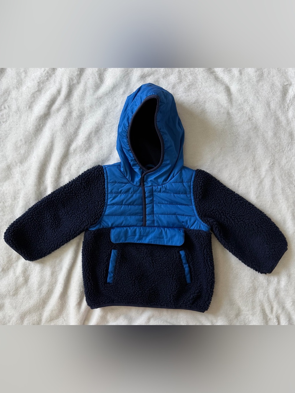 1 MADISON | Quilted | Hooded | Jacket Pullover | Puffer | Fleece | Sherpa